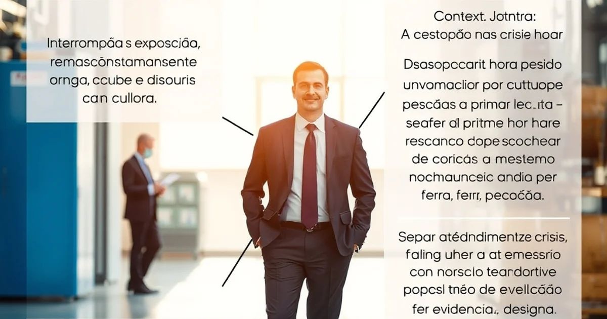 cena de liderança mostrando gestao de crise em sst 7 decisoes nas primeiras 24 horas — Gestão de crise em SST: 7 decisões nas