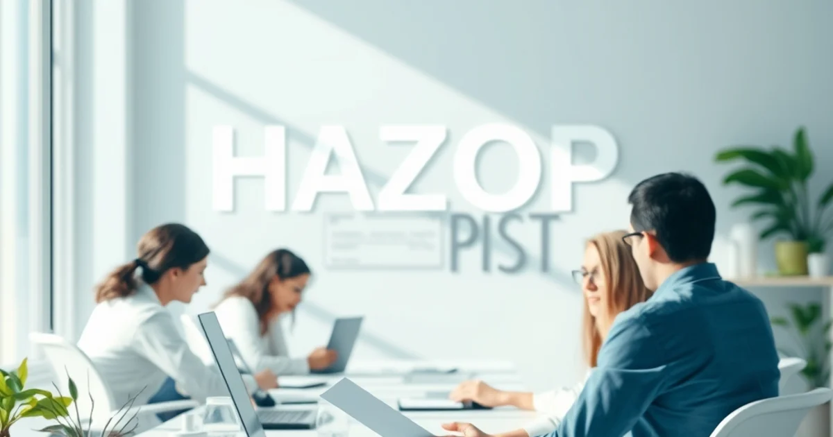 cena de gestão de riscos sobre hazop em sst 5 falhas que transformam o metodo em ata de palpite — HAZOP em SST: 5 falhas que 