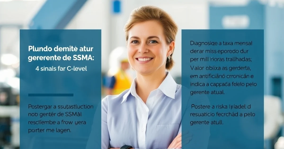 cena de liderança mostrando quando demitir o gerente de ssma 4 sinais para o c level — Quando demitir o gerente de SSMA: 4 si